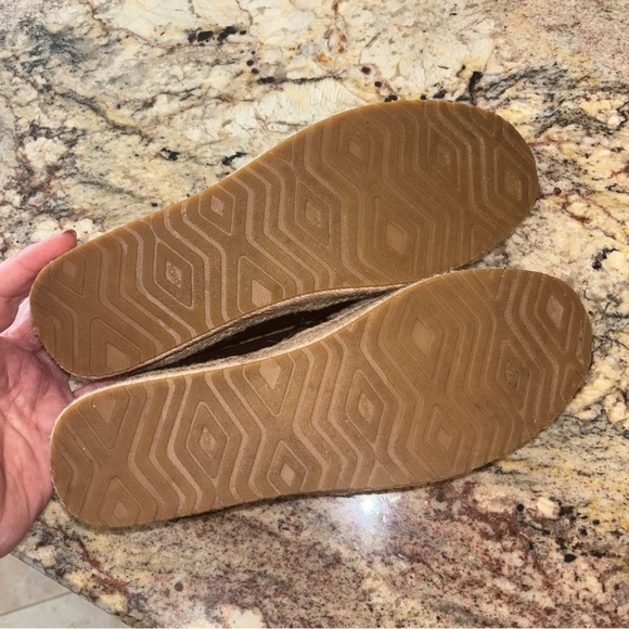 Toms Black Espadrille Platform Slip-Ons - Picture 10 of 10